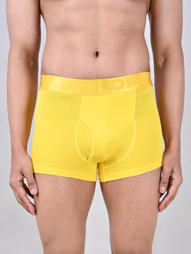 Image of Rupa Colors Pep Collection Trunk for Men, Cotton Blend, Anti Ride-Up, Snug Fit, Pack of 1