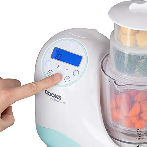 cooks professional baby food steamer and blender