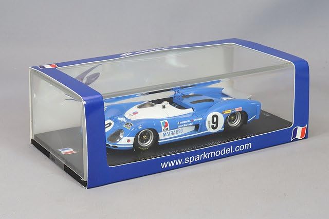 Spark 1/43 Matra MS630/650 1969 Paris 1000Km 2nd Place #9 P