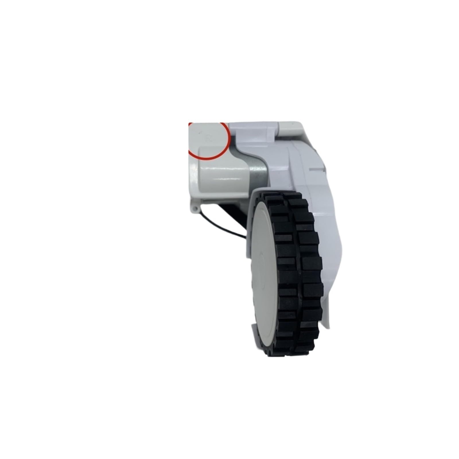 SHENRYLDVX L/R Traveling Wheel,Compatible For Lydsto，R1 S1 R1pro S1pro R1D R1A, Vacuum Cleaner(R white)
