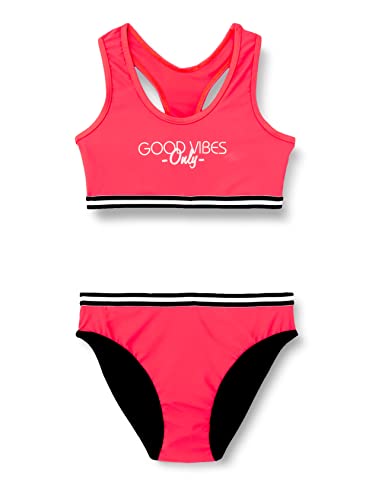 HAUTE PRESSION Diamant CO1 Conjuntos de Bikini, Rouge, 12 años para Niñas