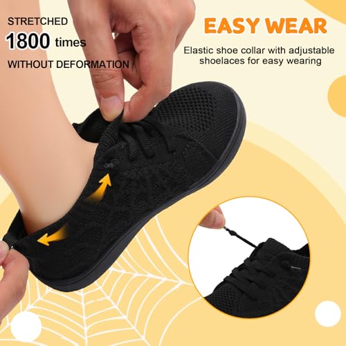 Image of JOINFREE Toddler Shoes Girls Boys Wide Barefoot Shoes Minimalist Walking Sneakers Zero Drop Slip on Tennis Shoe Breathable Naturally Flexible
