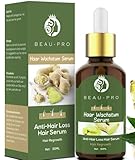 Sérum de crecimiento del cabello, antipérdida de cabello, para acelerar el crecimiento del cabello, promueve más cabello ticker, más completo y más rápido crecimiento