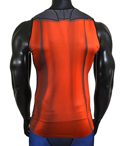 Men's Muscle Tank Top Sleeveless T-Shirts Baselayer Tees Cool Dry Compression Shirts Running Sports Vest4