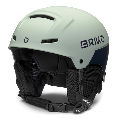 Briko Helmet, Adultos Unisex, Matt Heather Light Blue-Cloud Burst Blue, S