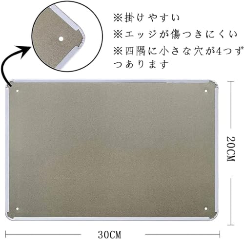 ヴィンテージメタルポスター、ビーチバレー、な女の子の写真夕焼けのヤシの木の風景写真、海風、明るい風景、ヴィンテージデザイン、アメリカンサインボード、アメリカンポスター、 サイズ：20x30cm（8x12inch） [並行輸入品] [2]