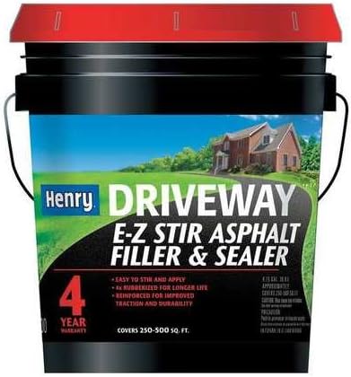 Asphalt Filler & Sealer, 4.75gal, Black