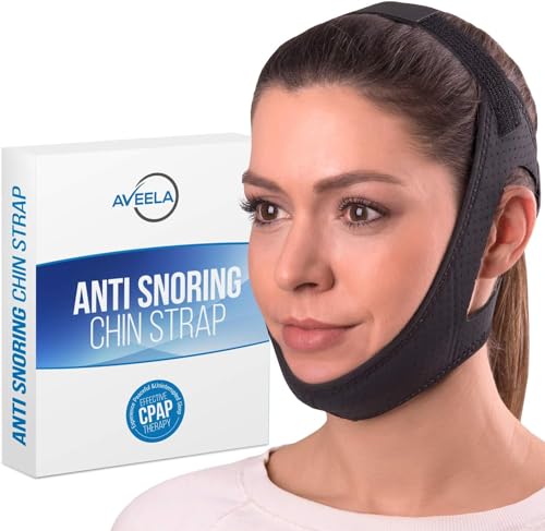 AVEELA Chin Strap for Sleeping | 3 Sizes Anti Snoring