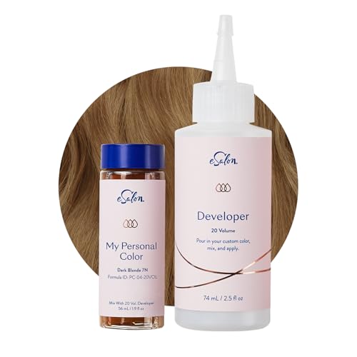 eSalon Permanent Hair Color Kit Dark Blonde
