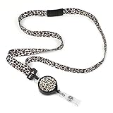 ID Avenue Lanyards for Women 19' Ribbon Lanyard ID Holder with Badge Reels Retractable for Nurses...