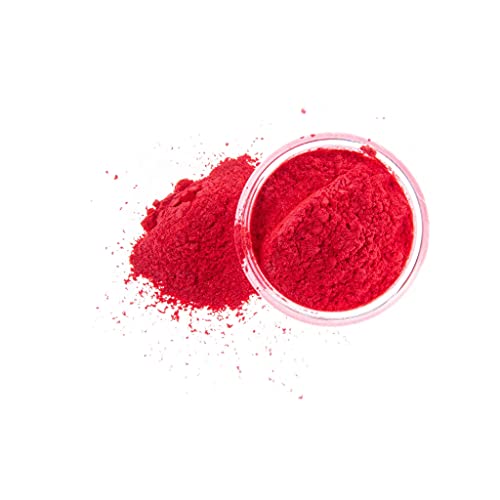 Slice of the Moon | Magic Red Natural Mineral Mica Powder, 0.42oz (12g) | for Personal or Professional Use - Cosmetics, Epoxy Resin Projects, Nail Polish, Soaps, Bath Bombs, and Art Projects