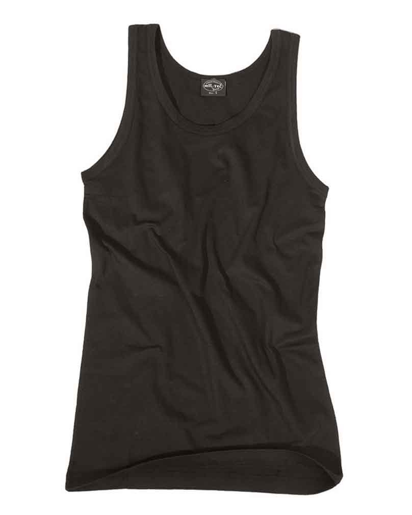 Mil-Tec Tank Top-11001002 Black XXL