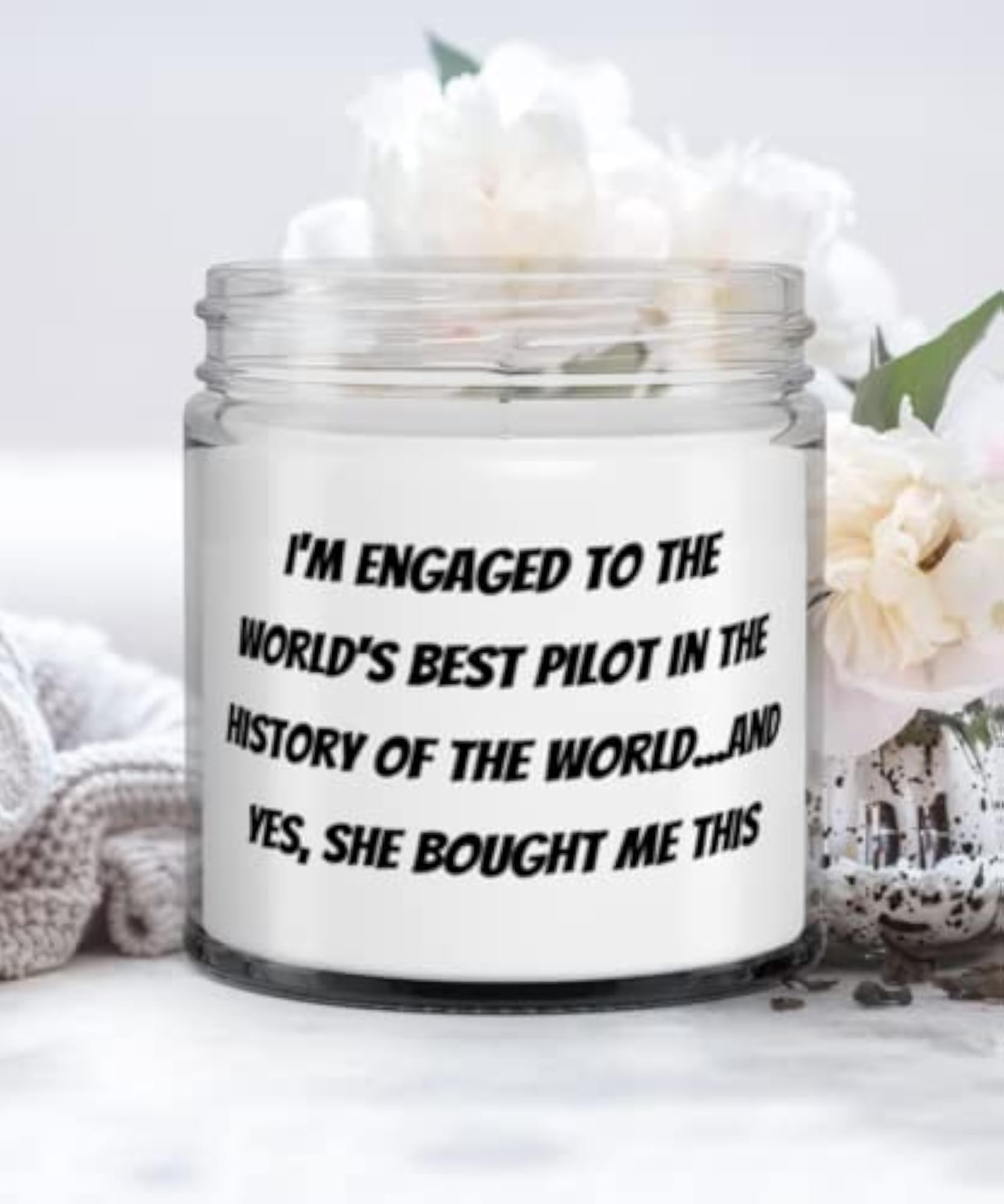 Funny Fiance Candle Gift