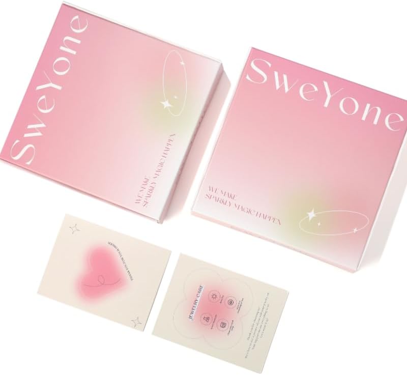 Two Tone Small Hoop Huggie Earrings, Gold&Sliver Earrings|Sun Hoop Earrings|Star Cross Dangle with CZ|Square Shell Drop Stud Earrings|14K&18K Gold-Plated Earrings Jewelry Women Birthday Gifts - Image 8