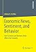 Produktbild Economic News, Sentiment, and Behavior: How Economic and Business News Affects the Economy