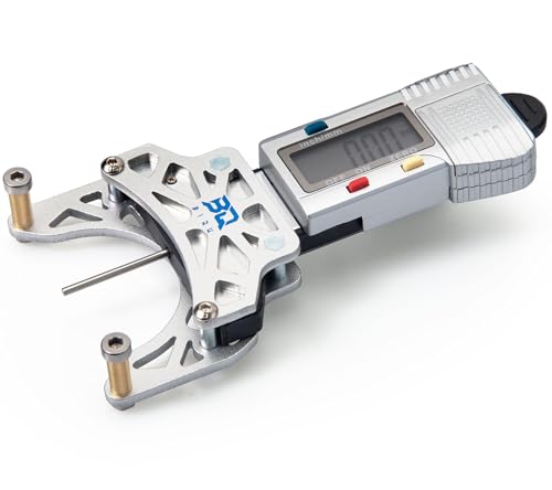 BIQU Belter Belt Tension Tool Upgrade High Precision, Belt Tension Gauge Meter Tester 2GT Timing Belt Tensiometer for 3D Printers, Hollow Aluminum Alloy Frame Design Improves Reading Accuracy