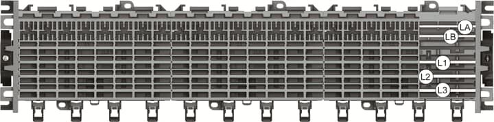 Kit premontado Abb-entrelec smissline de alta gama TP 24 modulos 3L para proyectos