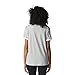 adidas Originals Women's Tops 3 Stripes Tee, Medium Grey Heather, Medium