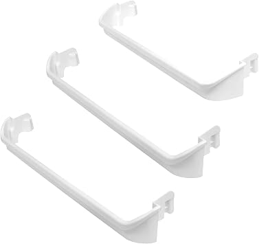 240534701 & 240534901 x2 Refrigerator Door Shelf Replacement Compatible with frigidaire kenmore Door Shelf Rack Bar Rail Replaces AP3214631 PS734936 948952 AP3214630 PS734935 EA734935 948954 AH734935