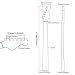 heacker Reemplazo para Fender ST/Strat eléctrico de Arce Cuello de la Guitarra...