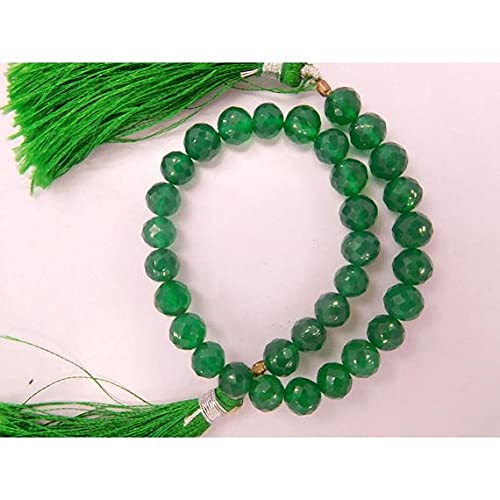 Perles onyx vert naturel 6-7mm LKBEADS de qualité gemme pour bijoux haut de gamme