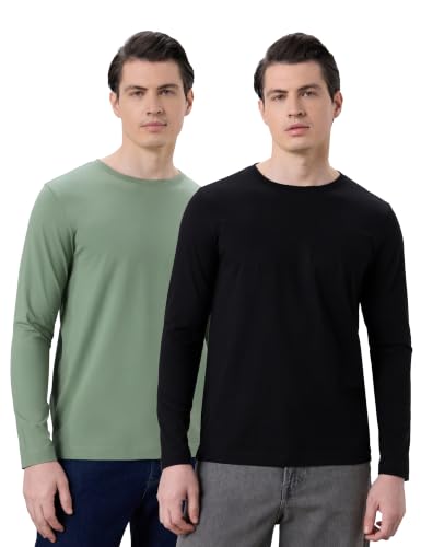 Image of Symbol Premium Men's Super Soft Cotton Stretch Full Sleeve T-Shirt | Regulat Fit | Available in Plus Sizes
