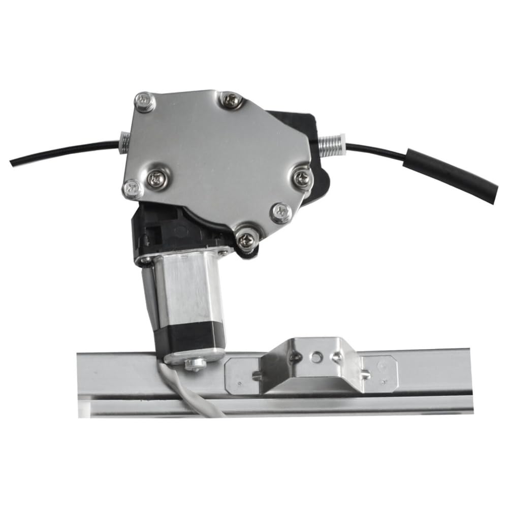 1pc Car Window Regulator Front Right Passenger Side Electric Motor Galvanized Steel for Jeep for Grand Cherokee 4.7L 2000-2001 & 4.0L 2000-2004 Metallic Finish 7010-741-557