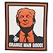 PatchOps Orange Man Good PVC Tactical Morale Booster Patch - Hook Back (Orange Man)