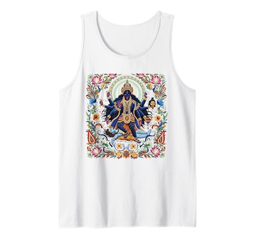 Maa Kali Mahakali Goddess Hindu Spiritual Hinduism Indian Tank Top