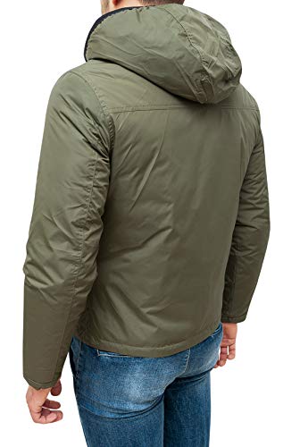 Evoga Giubbotto Giacca Invernale Uomo Casual con