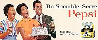 Be Sociable, Serve Pepsi - 1964 - Promotional Advertising Poster