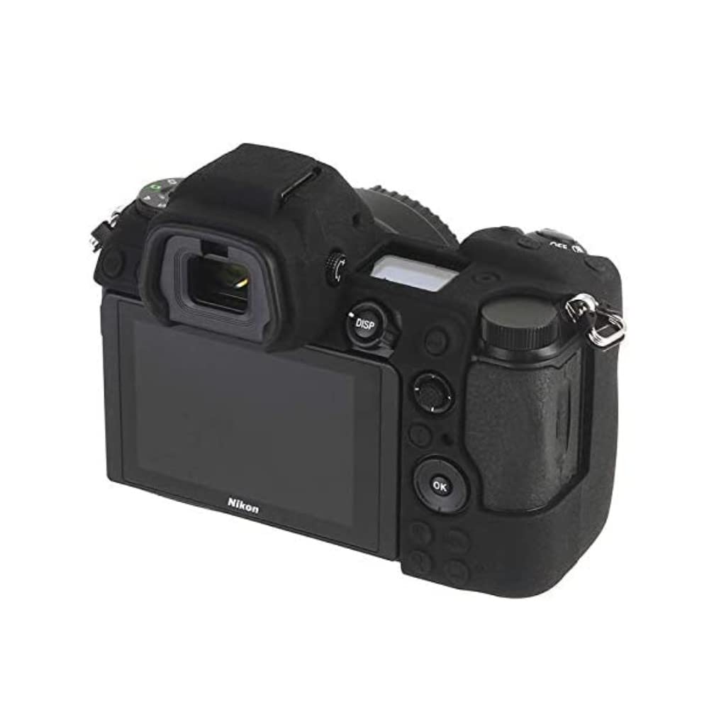 Custodia in silicone morbido per fotocamera antiurto nero armatura pelle corpo protezione per fotocamera Nikon Z6 Z7 mirrorless