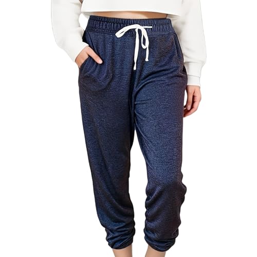 Women Baggy Sweatpants with Pockets Lounge Womens Pajama Pants Female Trouser