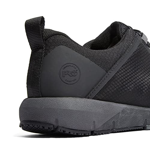 Timberland PRO Women's Radius Composite Safety Toe Athletic Industrial Work Shoe, Black, 6.5W
