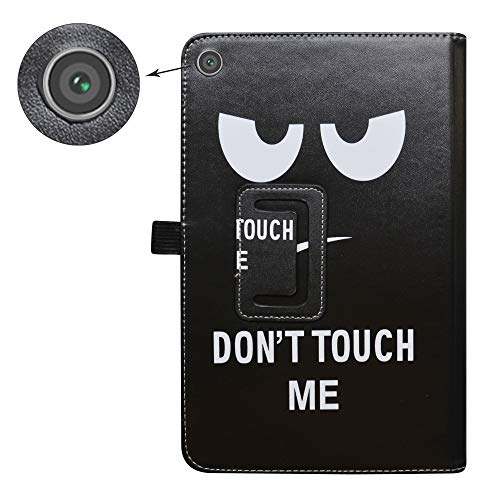 Bige For Lg G Pad 5 10.1 Case,Pu Leather Folio 2-Folding Stand Cover For Lg G Pad 5 T600 10.1 Inch Fhd Tablet 2019,Don't Touch #TOP5