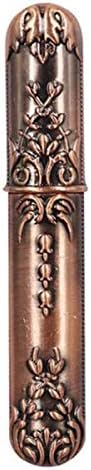 Needle Storage Sewing Needles Holder Portable Sewing Storage Case Embroidery Needle Storage Case Box for Hand Sewing Needle Storage Vintage Needle Case DIY Sewing Tools (red Copper)