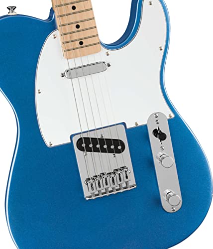 Fender FSR Affinity Series Telecaster, touche en érable, pickguard blanc, guitare électrique bleu Lake Placid - Les Beatles, Paul McCartney, John Lennon, RIngo Starr, George Harrison Fender FSR Affinity Series Telecaster, touche en érable, pickguard blanc, guitare électrique bleu Lake Placid – Image 4