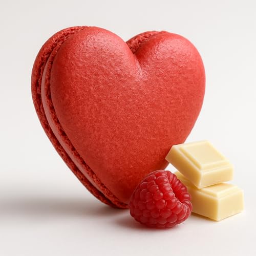 LeilaLove Macarons - Heart Macarons six flavors