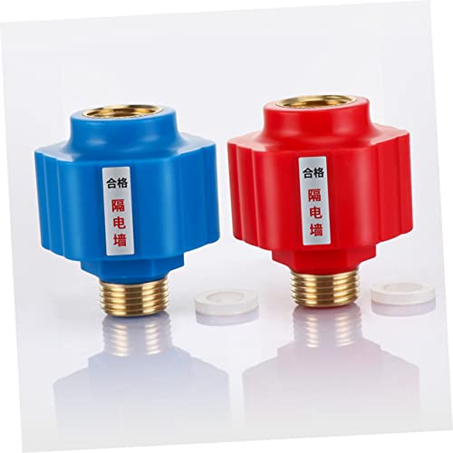 TEHAUX 4 Pcs Conector De Água Universal Antielétrico Divisório À Prova De Parede Dispositivo Elétric