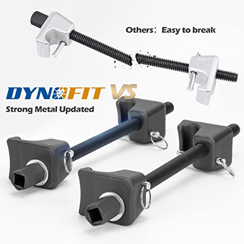 Dynofit Solid Coil Spring Compressor Tool, (Set Of 2) 21Mm Socket 1/2" Drive Safe Universal Set/Kit For Struct Spacer Assembly/Lift Kit/Shock Installation #TOP3