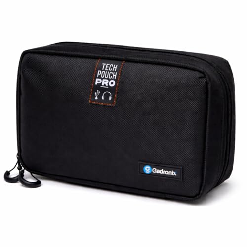 Image of Tech Organizer Pouch Pro: Waterproof Electronics Organizer Bag & Gadget Organizer Tech Bag - Travel Tech Pouch for Cables, Hard Drives & Accessories