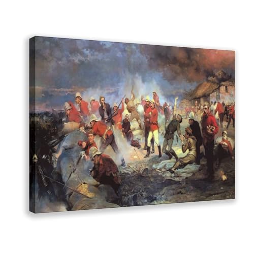 The Defence of Rorke's Drift toile pour décorer le salon