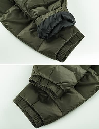 Gihuo Snow Pants Womens Winter Windproof Down Pants Warm Outdoor Ski Pants Padded Loose Ultralight Warm Trousers - Image 6