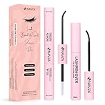 NAVZA Lash Bond and Seal Kit with Lash Remover, 3-in-1 Waterproof Lash Cluster Glue with Strong Hold Adhesive and Gentle Remover, Long-Lasting 72H, Latex-Free, Easy to Use DIY Eyelash Extensions