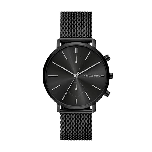 Image of Michael Kors Blake Black Quartz Stainless Steel Watch MK9211