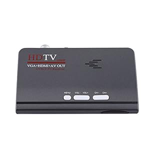 Tv-ontvanger Tv-box Draagbare tv-tuner HDMI DVB-T2 met VGA-poort