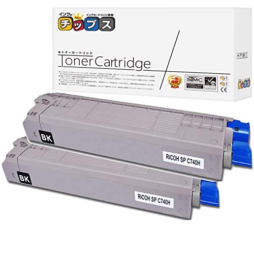 Amazon.co.jp: リコー 用 SP C740H再生トナー 大容量 ブラック 2本