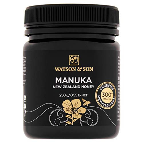 Watson & Son Premium Manuka Miel, certificado MGO, 250 g, de Nueva Zelanda