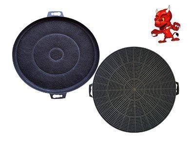 Set de 2 filtres à charbon actif pour hotte Bosch DWW09142101