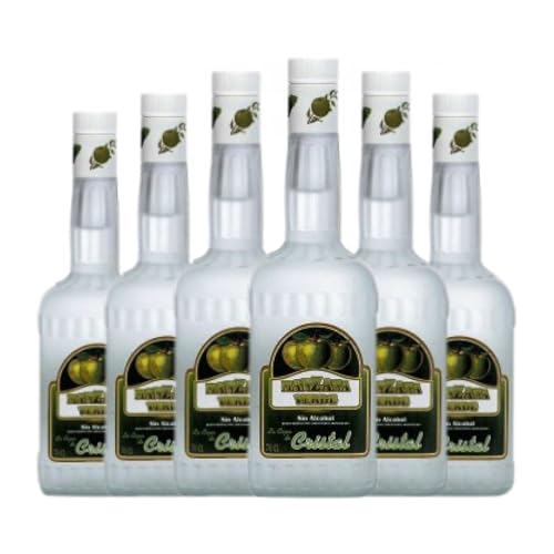Licores Panizo Manzana Verde 70 cl Sin Alcohol (Caja de 6 Botellas de 70 cl)